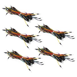 5set 65pcs Breadboard Jumper Cables for Jump Code Wire Kit Set Breadboard Wires Connector