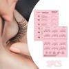 Amagogo Lash Mapping Chart Lashes Training Exercise Beginner Training Lash