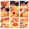 ODETOJOY 8 Patterns Flower Paper Quilling Strips Craft Make Paper