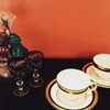 Patiently Waiting Canion biennaburu- 9672 Vienna Blue Tea Cup &