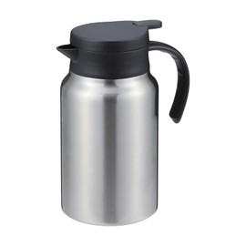Pearl Metal Eleenot HC-248 Thermal Insulated Pot, Tabletop Pot, 59.2 fl oz (1,500 ml), 3.5 gal (1.5 L), Stainless Steel, Double Wall Vacuum Construction, Silver
