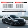 4Pcs Window Weather Stripping Moulding Weatherstrip Trim Seal Belt Compatible