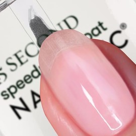 Nails Inc 45 Second Speedy Gloss - Esmalte de uñas superior, secado rápido, secado al aire, ultra brillante, resistente a las astillas, larga duración