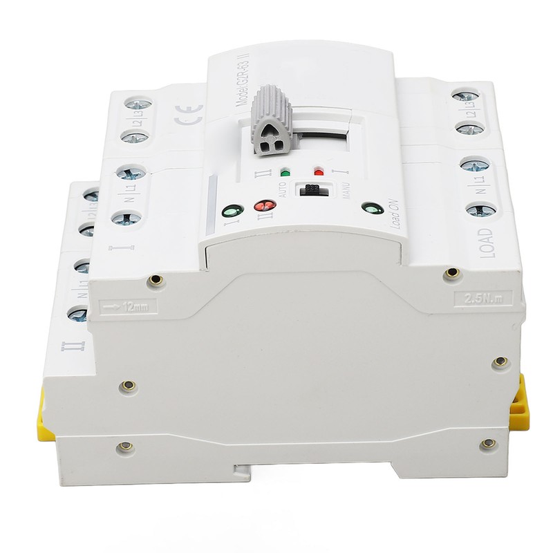 4P 63A Dual Power Automatic Transfer Switch Quick Response PC