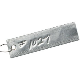 Forestry Suppliers Al Tag | Double Faced Aluminum Tags | 3/4" x 3" | Box of 500 | Write with Any Pointed Instrument