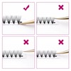 Fan Volume Eyelashes, 16D, 0.07 mm, C Curl, 12 mm