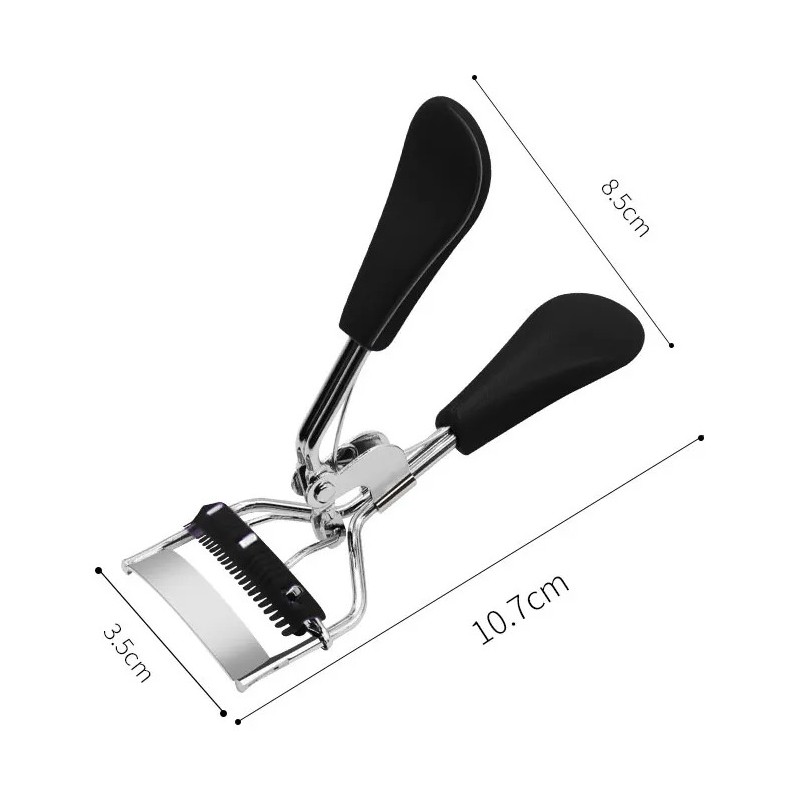 1pc Rizador De Pestañas Eyelash Curler Y Unas Pinzas