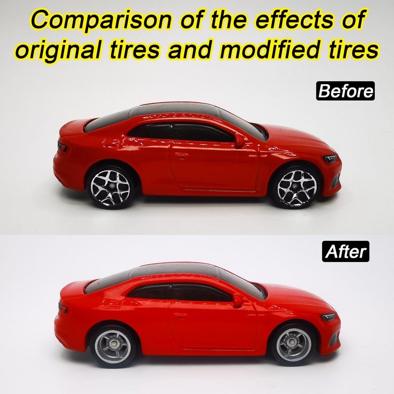 8 Set 1/64 Scale Wheels, 1 64 Wheels and Tires