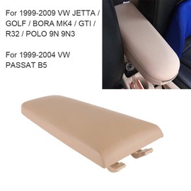 Aintier Center Console Cover Compatible with 1999-2010 FOR Volkswagen Beetle Center Console Lid Kit/Center Console Cover Beige