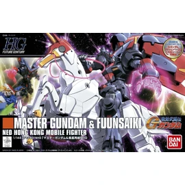 HGFC 1/144 GF13-001NHII Master Gundam & Fuuun Resurrection (Mobile Bushiden G Gundam)