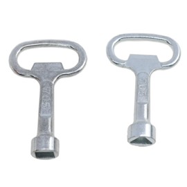 yukata Triangle Key Square Key Electrical Cabinet Key Control Cabinet Key Triangle Wrench Socket Wrench Meter Box Key for Drawers Switch Cabinets Electrical Cabinets Control Cabinets 4PCS