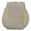 Priprilod Tan Perforated Leather Driver & Passenger Side Bottom Seat