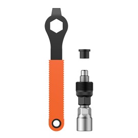 Pawfly Bicycle Crank Puller Crank Removal Tool with Key and Top Cap Bottom Bracket Tool Bicycle Repair Kit for Square Taper Shimano and ISIS Wedge Profile Crank Arms