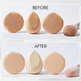 Makartt Makeup Brush Cleaner: Deep Cleaning Solution for Nail Brushes, Sponges, and Powder Puffs, Hypoallergenic Formula, Removes Residue from Cosmetic and Nail Art Tools, Cruelty-Free (5.07 fl oz)