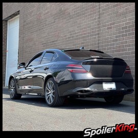 Trunk & Roof Spoiler Combo w/Center Cut (284VC/284RC) Compatible with Genesis G70 2018-present