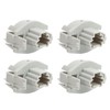 4 Pcs Brake Taillight Socket Bracket 34102 S60 003 License
