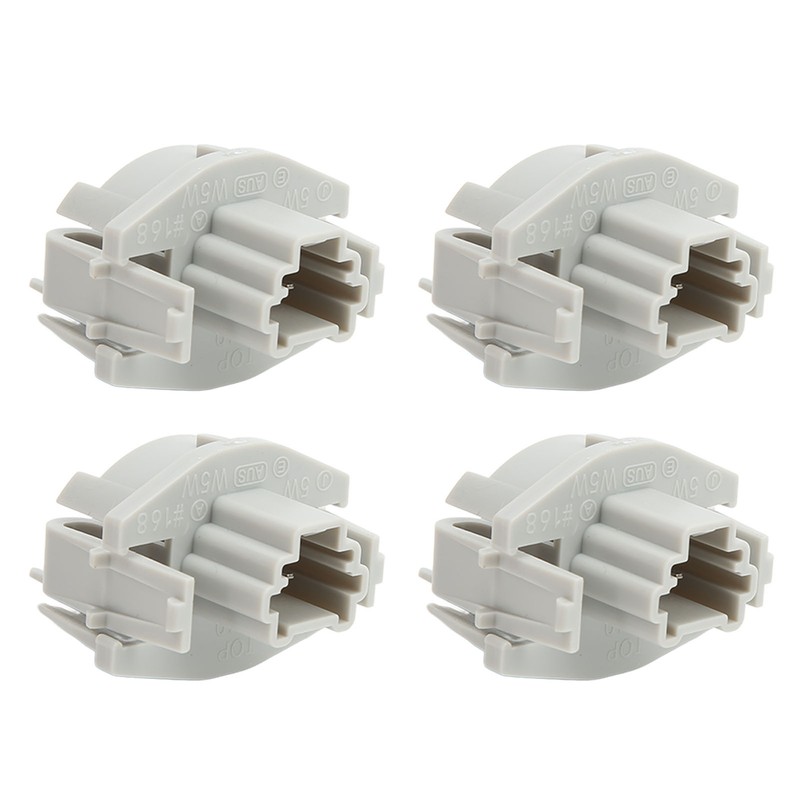 4 Pcs Brake Taillight Socket Bracket 34102 S60 003 License