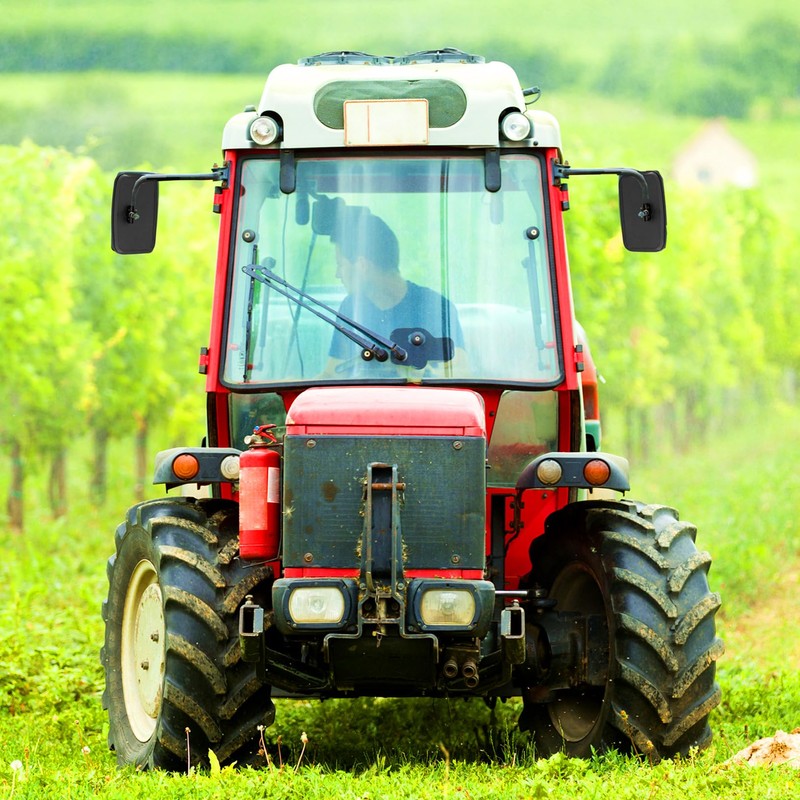 Compatible with Truck Mirrors, Forklift Rear View or Side View