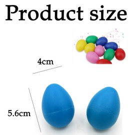 5 PCS Rasseleier,Egg Shakers for Babies,Musical Eggs Shakers,Egg Shakers with Miniature,Colorful Maracas Egg Shakers,Colorful Percussion Musical Egg Maracas Egg Shakers Easter,for Babies Toddlers Kids