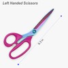 Left Handed Scissors Adults, Titanium Coating Forged Stainless Steel Sewing