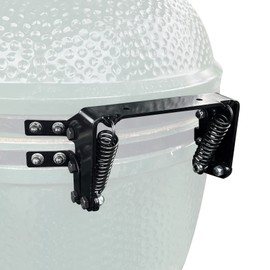 Mydracas Hinge Assembly Kit for Big Green Color Egg,Big Grill Green Egg Accessories,Powder Coated Steel Hinge Set for Large Big Green Size Egg