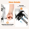 Manual Rotary Cheese Grater Grinder,Hand Crank Vegetable Carrot Shredder Round