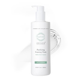 OxygenCeuticals Purifying Foaming Wash – pH 5.0 Low Acidic Gel Cleanser, Mild & Refreshing Face Wash with Botanical Extracts Suitable for Daily Use. 10.8 fl.oz (320ml)