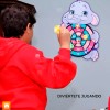Maíz Juego Tablero Tiro Al Blanco Diana Niños Infantil Elefante