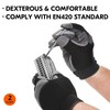 Vgo... 2pairs Safety Work Gloves Touchscreen, Utility Working Gloves for