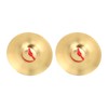 Crash Cymbal Brass Percussion Instrument Pair Teaching Tool Toy for