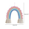 Shiwaki Rainbow Wall Decor Hanging Room Boho Small Tapestry, Woven