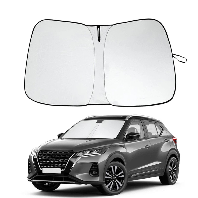 JJMY For Nissan Kicks 2018-2025 Front Windshield Sun Shade UV