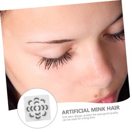 Ipetboom 2sets 3d False Eyelashes Wispy Lash Clusters Natural Dense Makeup Eyelash Extension 7pairs*2