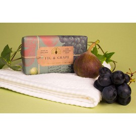The English Soap Company, Fig & Grape Soap Bar, Anniversary Collection 200g