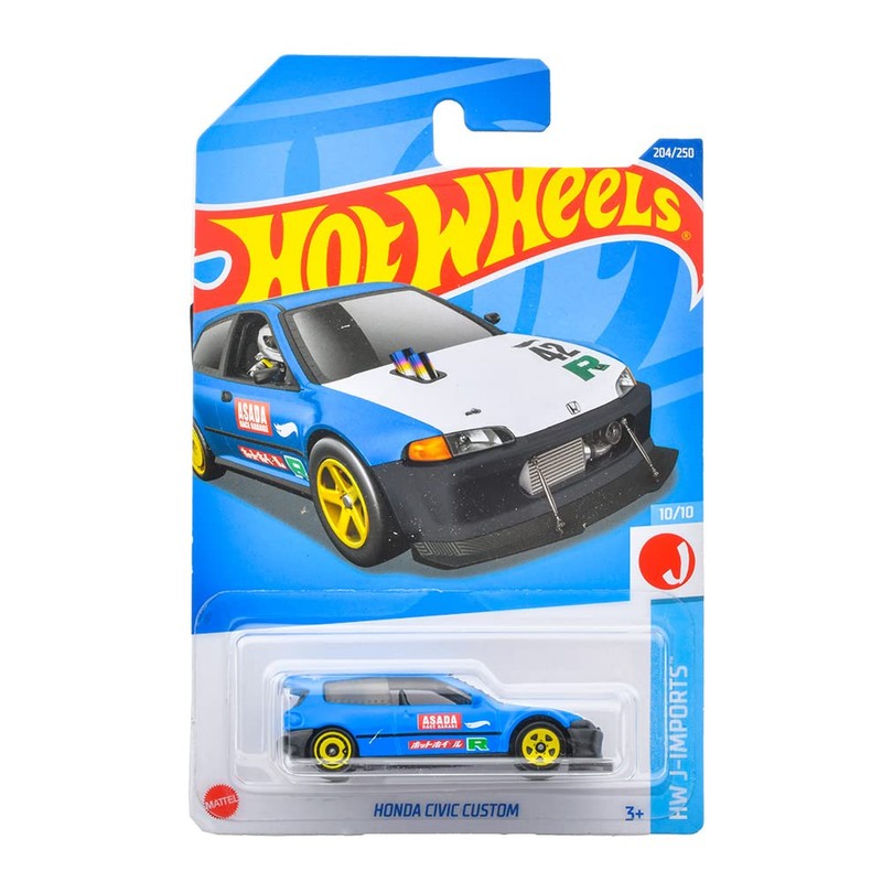 Hot Wheels HHF51 Basic Car Honda Civic Custom [3 Years