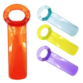 4 Pcs Jar Keys, Manual Jar Opener Gripper Portable Jar Grippers Can Lid Opener, Open Jar Tool for Elderly Children Women Weak Hands (4)