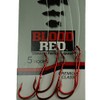 Tru Turn Snelled Baitholder Hook (Bleeding Red, 2)