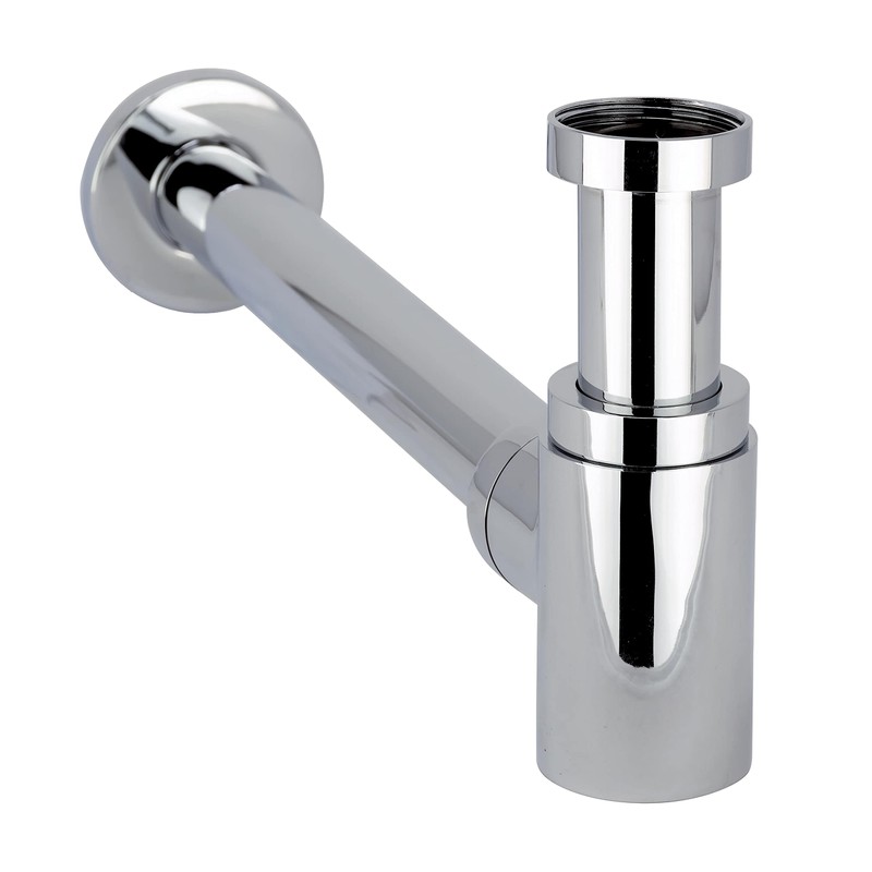 Wirquin 30718695 Mini Sink Siphon Brass Chrome 31608004