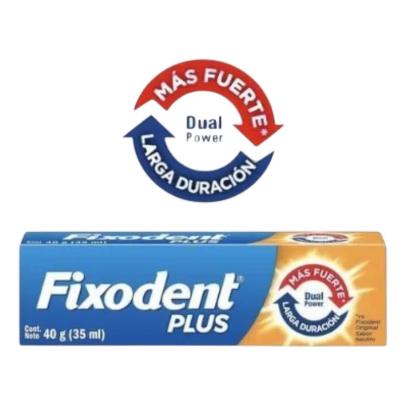 Kit De 3 Pastas Dentales Adhesiva Fixodent Plus
