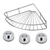 Beufee Corner Shower Caddy, 30 x 21 x 5cm Stainless
