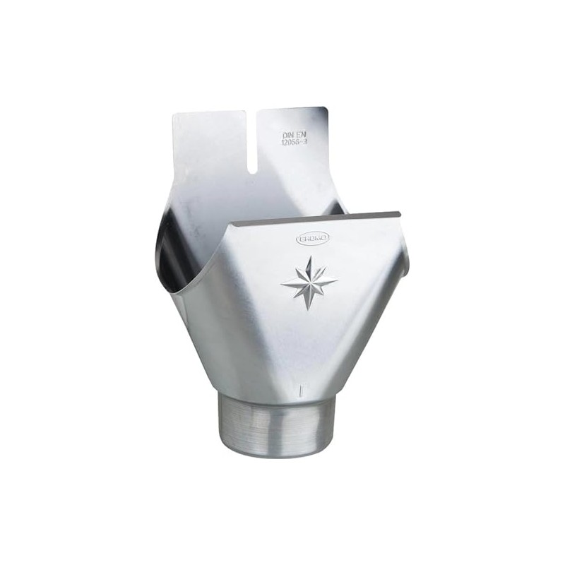 Titanium Zinc Pipe Fitting Oval RG 280 for Downpipe DN