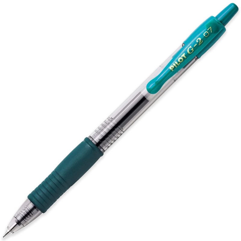 Pilot G-2 Retractable Gel Ink Rollerball Pens - 0.7mm Nib