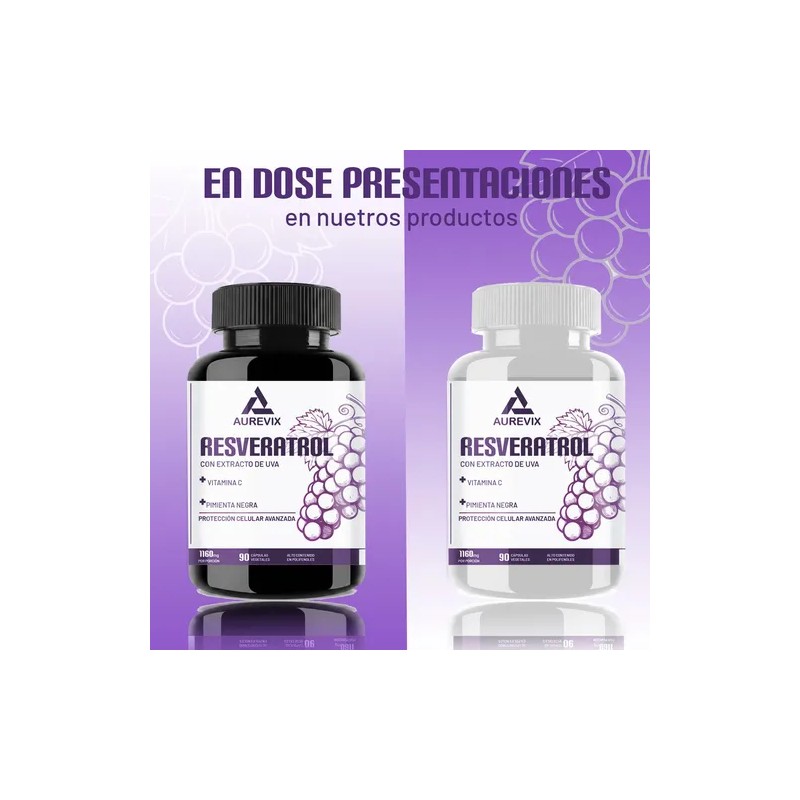 1160 Mg De Resveratrol Aurevix