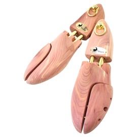 [スレイプニル] 別格の品質 高級靴用 シューキーパー 木製 メンズ トラディショナル モデル レッドシダー シューツリー 革靴 スニーカー ローファー 吸湿 消臭 シワ伸ばし 乾燥 幅広 40(25.0cm)