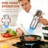 Automatic Gravity Salt and Pepper Grinder Set - Rechargeable &