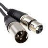 kenable XLR 3 pin Microphone Lead Male to Female Audio