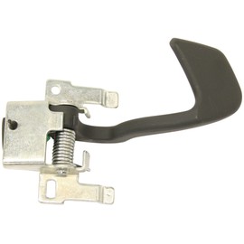 Evan Fischer Interior Door Handle compatible with S10 94-04 / BLAZER 95-05 Front LH Inside Painted Dark Gray Housing Black-Lever