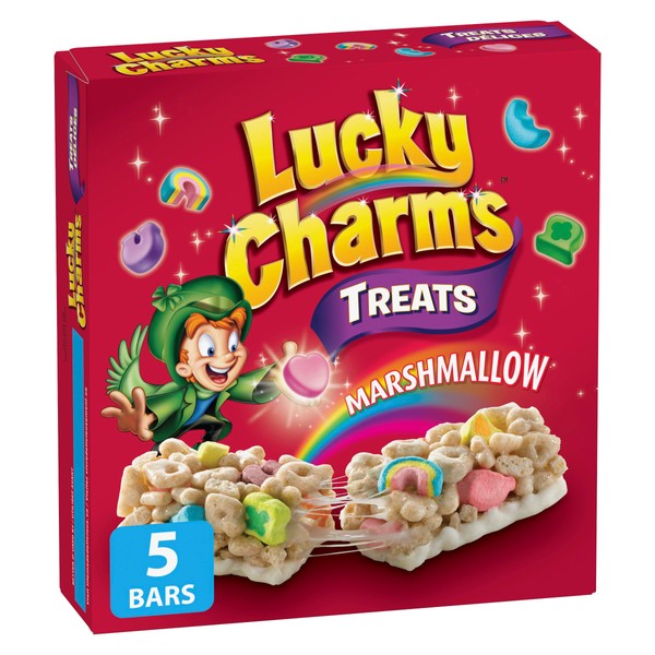 Lucky Charms Treats Bars, 5-Count, 120 Gram