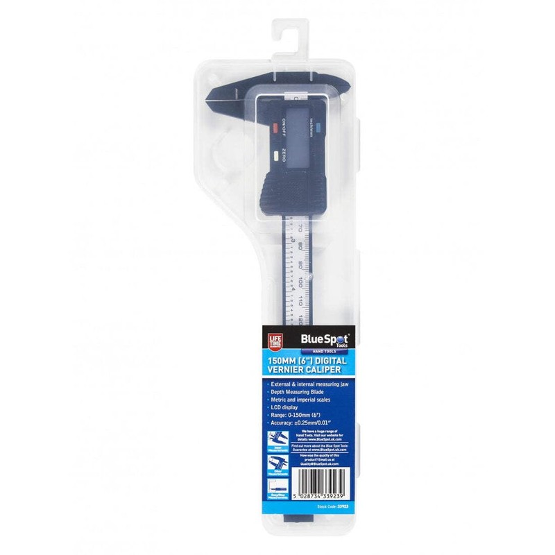 Blue Spot Tools BlueSpot 150mm (6'') Digital Vernier Caliper