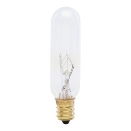 Feit Electric BP15T6-130 15-Watt T6 Tubular Incandescent Bulb with Candelabra Base, Clear, 2.9" L x 0.7" D